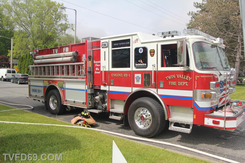 Twin Valley Fire Department truck